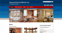 Desktop Screenshot of browardverticalblinds.com